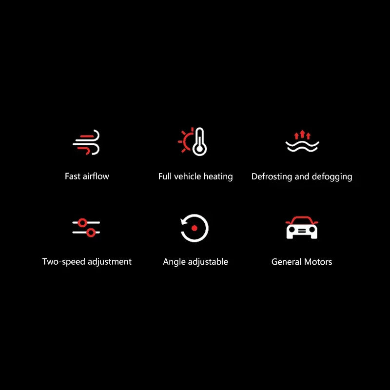 12V portable car heater and windscreen demister - view 7
