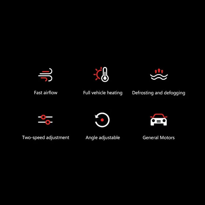 12V portable car heater and windscreen demister - view 7