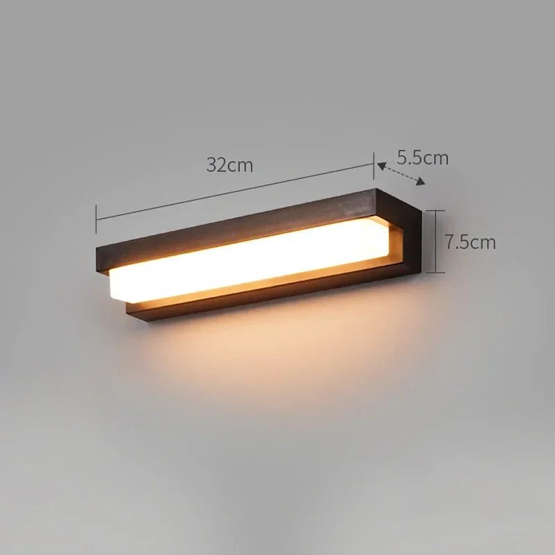Outdoor Solar LED Wall Light – Waterproof Garden Wall Lamp | IP65