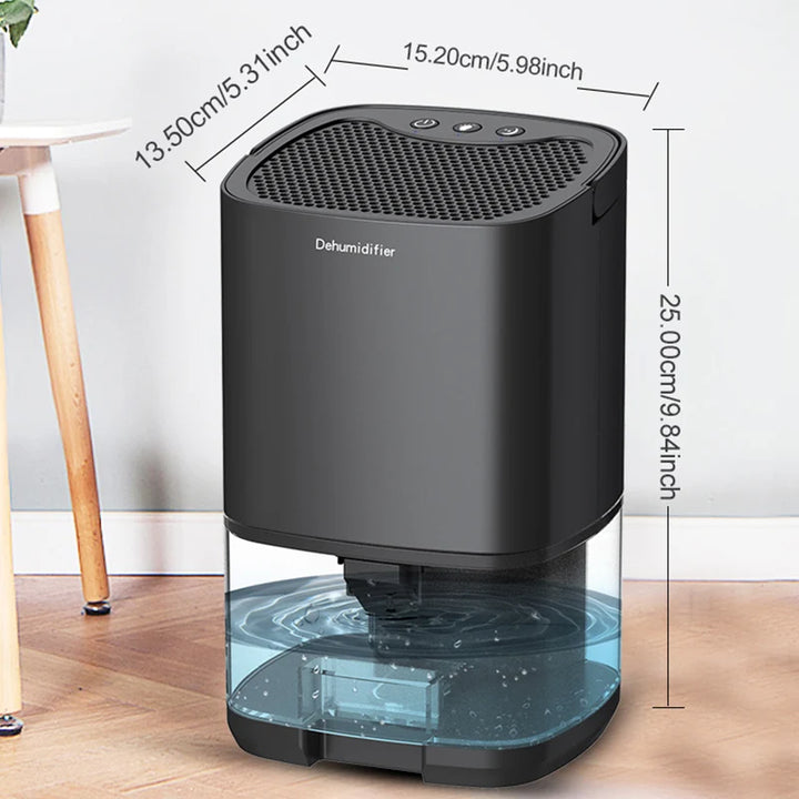 Compact quiet air dehumidifier with deodoriser - view 6