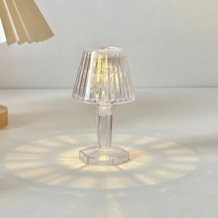 Crystal LED Table Lamp – Colour Changing Touch Night Light |