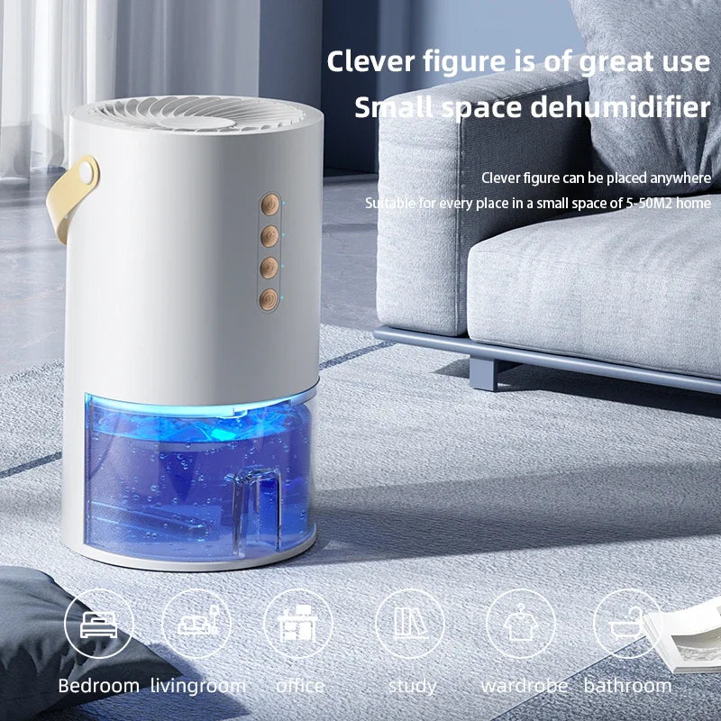 TINSOL 1300ml ionising dehumidifier with energy saving timer - view 6