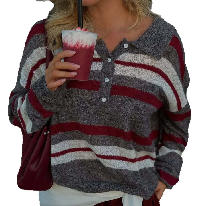 Women's Cashmere-Blend Roll-Neck Winter Jumper