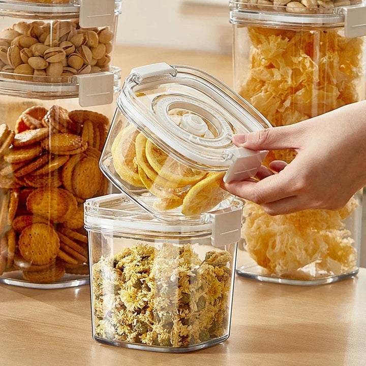 Vacuum Sealed Food Storage Container Airtight Moisture Proof Electric