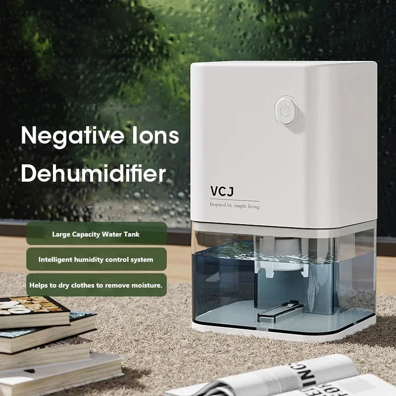 500ml silent compact dehumidifier for small rooms - view 3