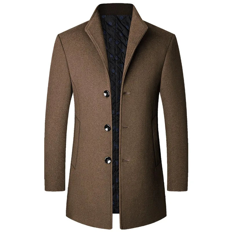 Men's Elegant Relaxed Fit Coat