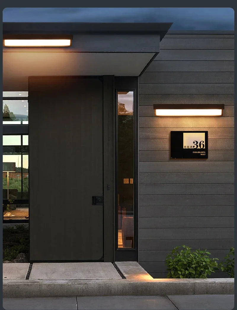 Outdoor Solar LED Wall Light – Waterproof Garden Wall Lamp | IP65