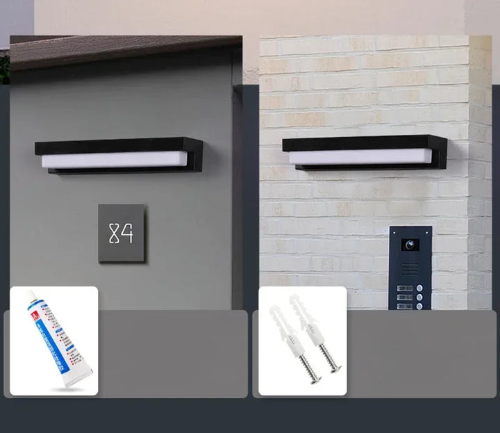 Outdoor Solar LED Wall Light – Waterproof Garden Wall Lamp | IP65