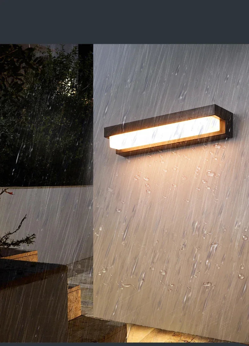 Outdoor Solar LED Wall Light – Waterproof Garden Wall Lamp | IP65