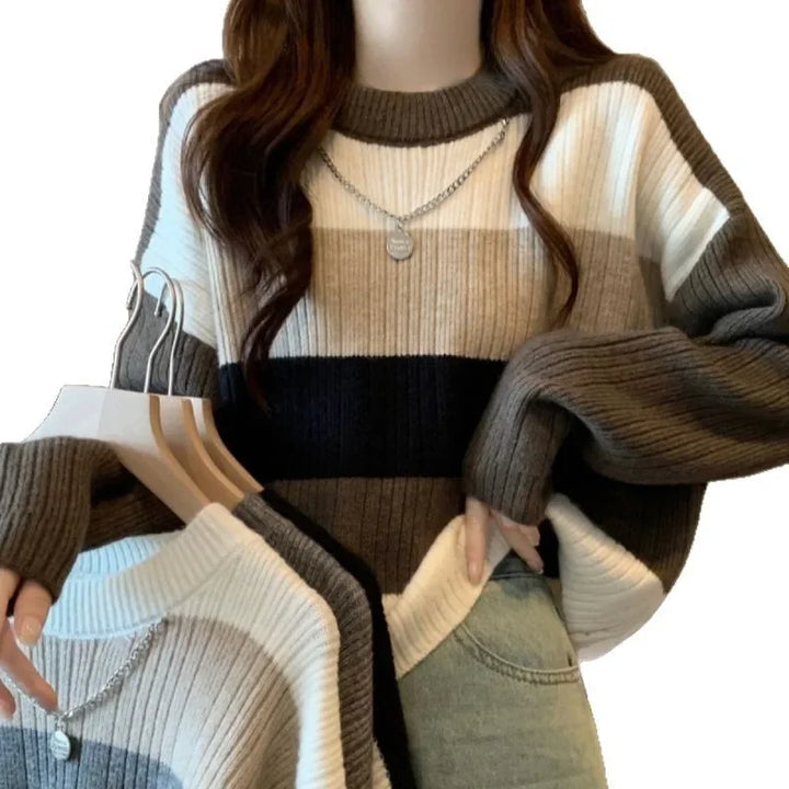 Women's Cashmere-Blend Winter Roll-Neck