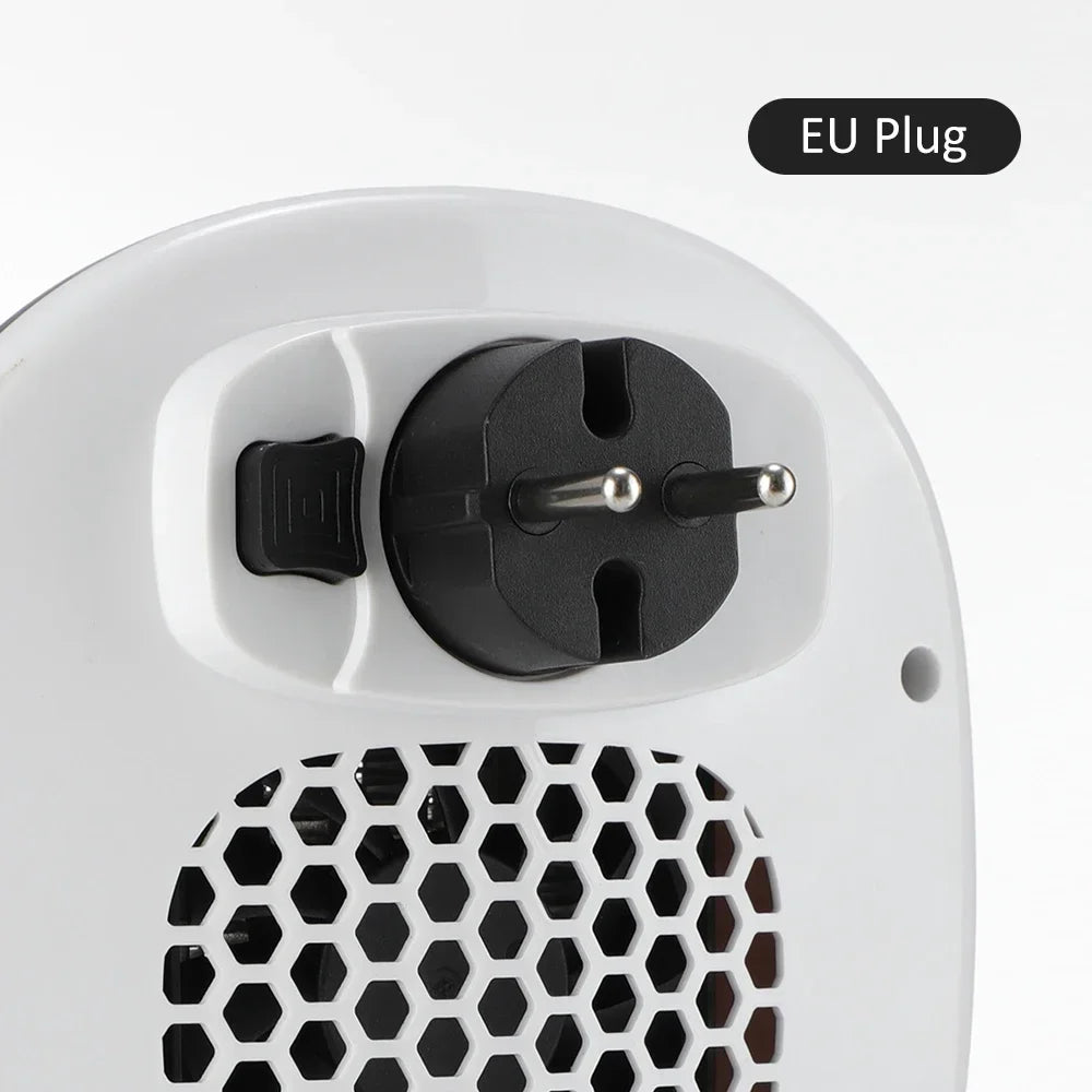 600W plug-in wall socket heater with remote control - view 5