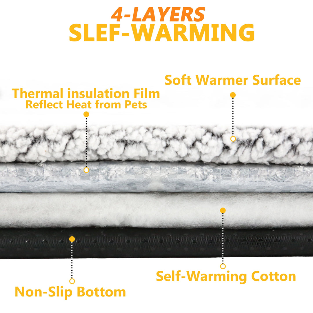Self-heating thermal pet mat for cats and dogs - view 5