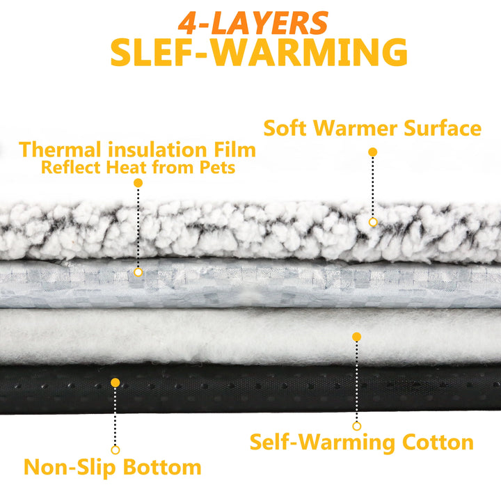 Self-heating thermal pet mat for cats and dogs - view 5