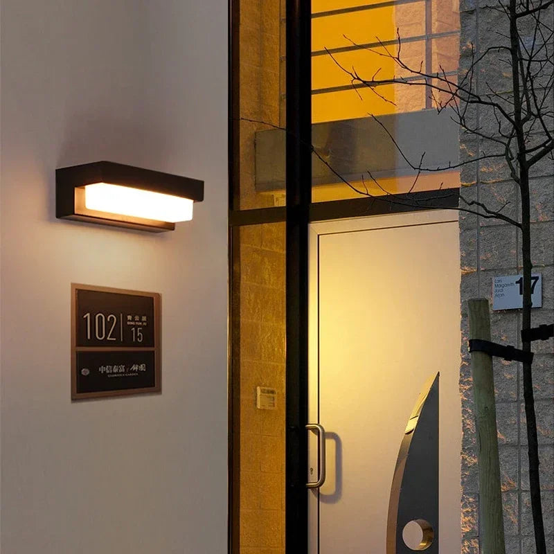 Outdoor Solar LED Wall Light – Waterproof Garden Wall Lamp | IP65