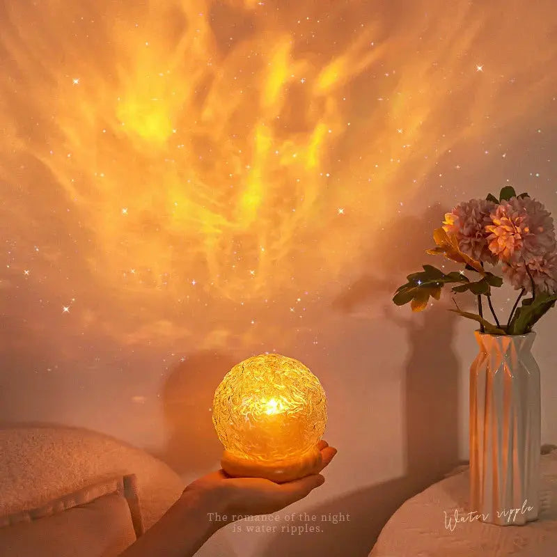 LumiAqua – Relaxing Water Wave Projector Lamp