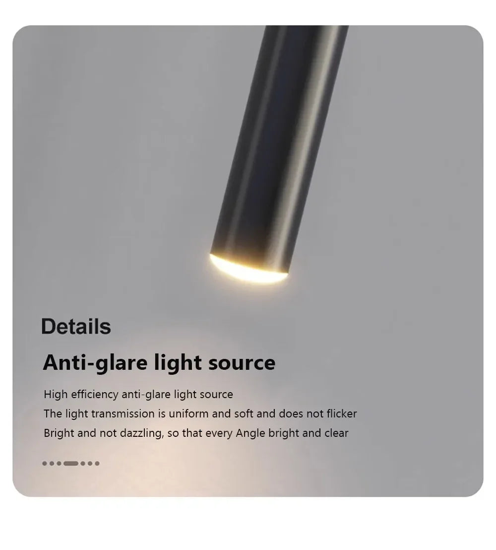 Modern Aluminium LED Wall Light – Minimalist Bedside Reading Sconce |