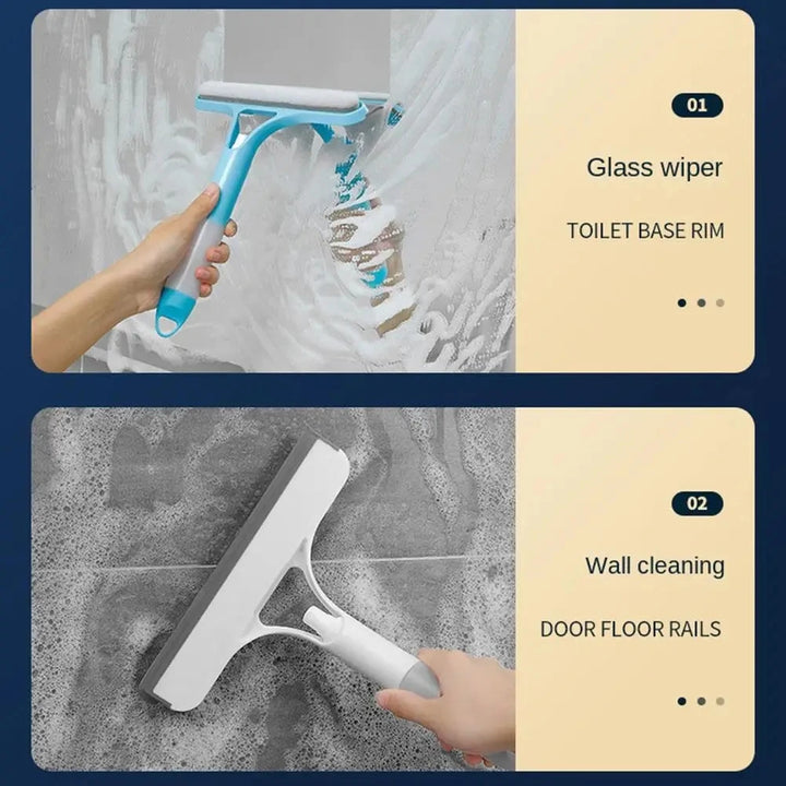 Household Multifunctional Glass Wiper With Watering Can Glass