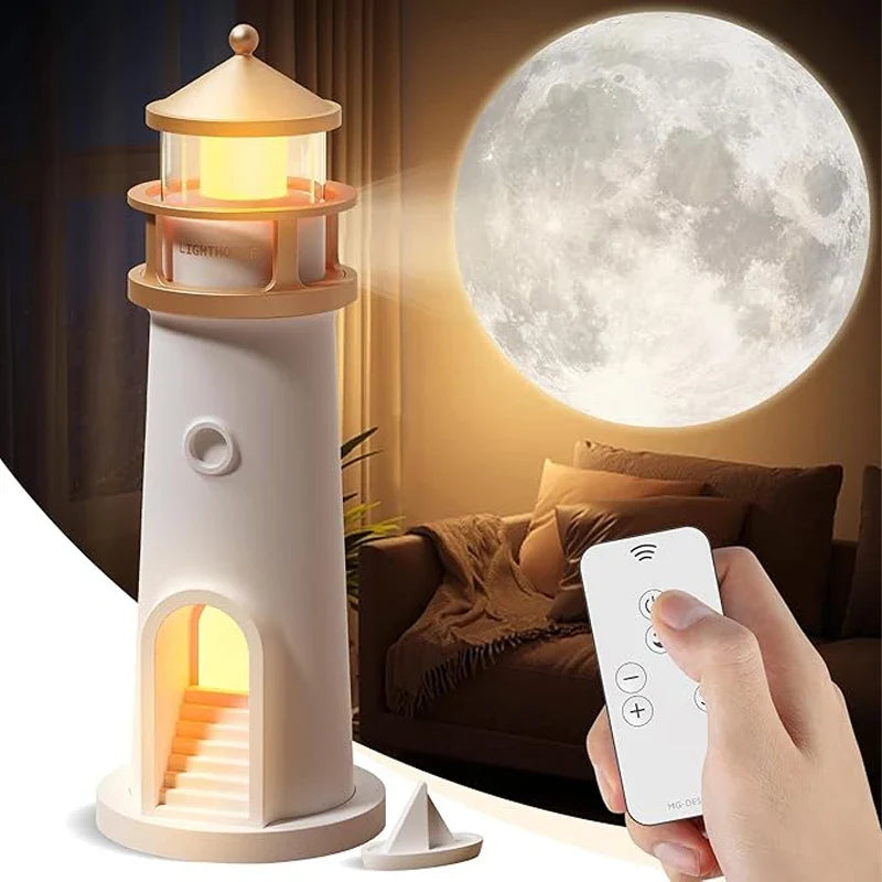 Moon lamp night light with Bluetooth speaker, remote control, motion
