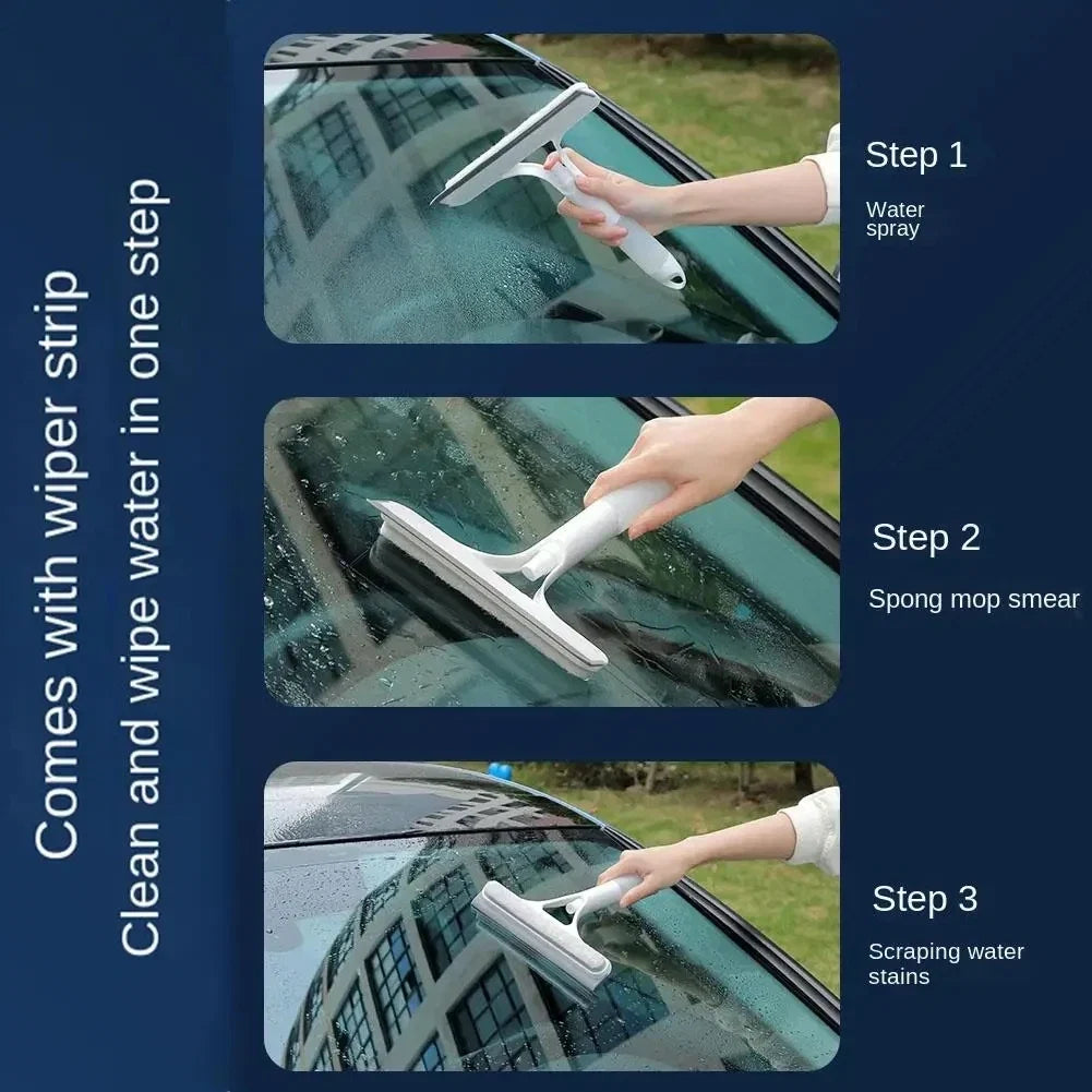 Household Multifunctional Glass Wiper With Watering Can Glass