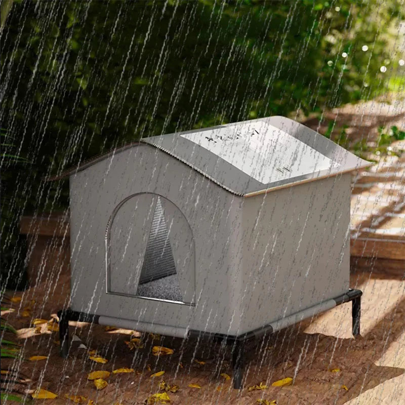 Waterproof insulated outdoor cat house for winter - view 4