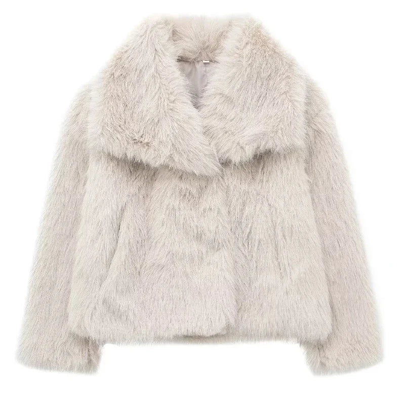 Women's Hooded Button-Front Coat for Cold Weather, image 10