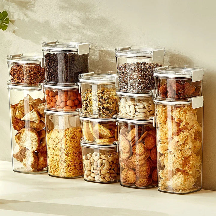 Vacuum Sealed Food Storage Container Airtight Moisture Proof Electric