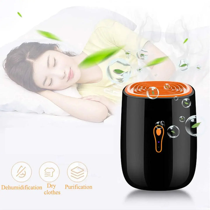Compact Dehumidifier | 800ml for Wardrobes, Bathrooms and Caravans
