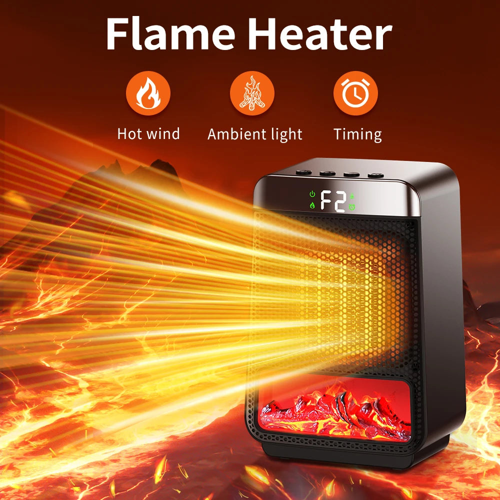 PTC ceramic desktop heater for office and study - view 3