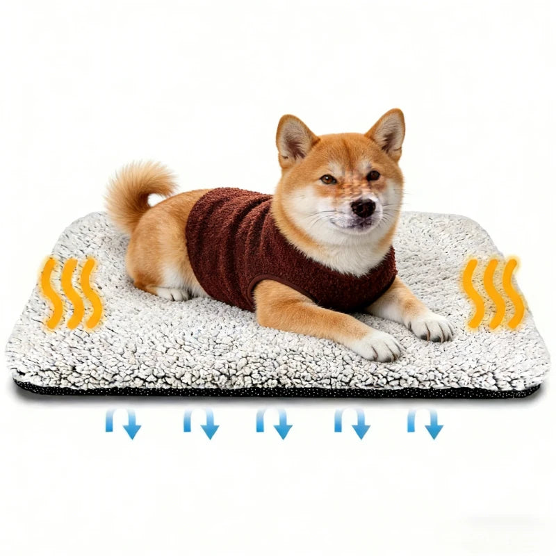 Self-heating thermal pet mat for cats and dogs - view 4