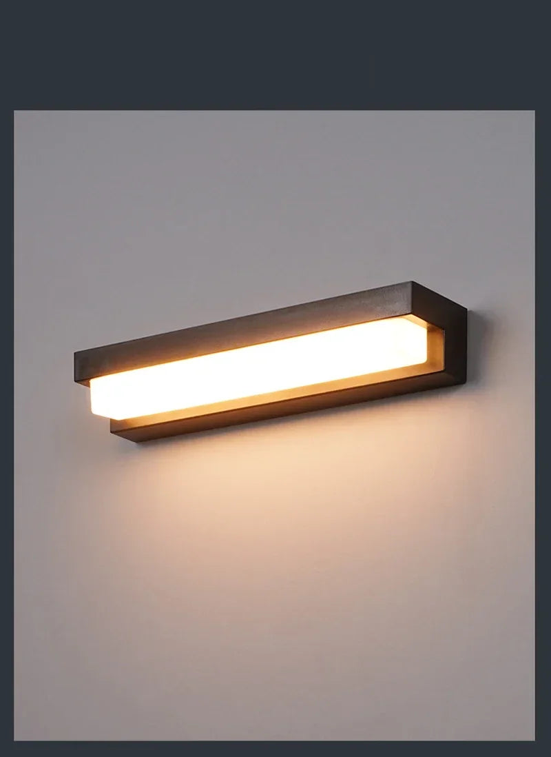 Outdoor Solar LED Wall Light – Waterproof Garden Wall Lamp | IP65