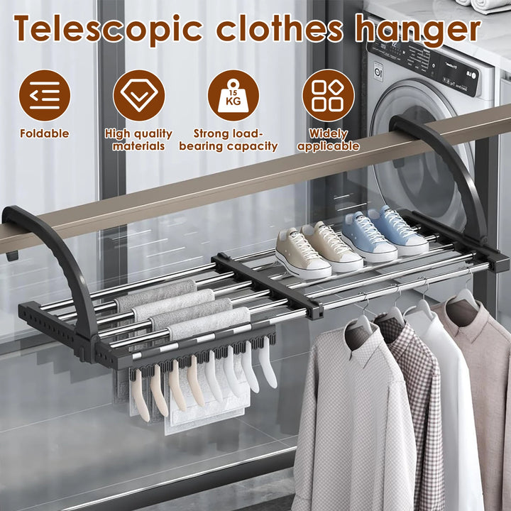 Extendable Radiator Airer | Over-Radiator Clothes Drying Rack, Stainless Steel