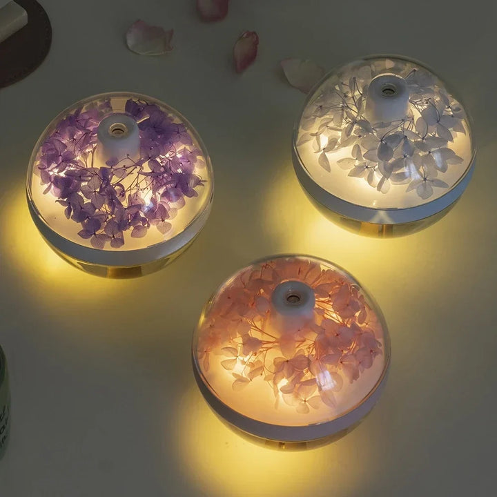 Colour changing mist maker humidifier with night light - view 5