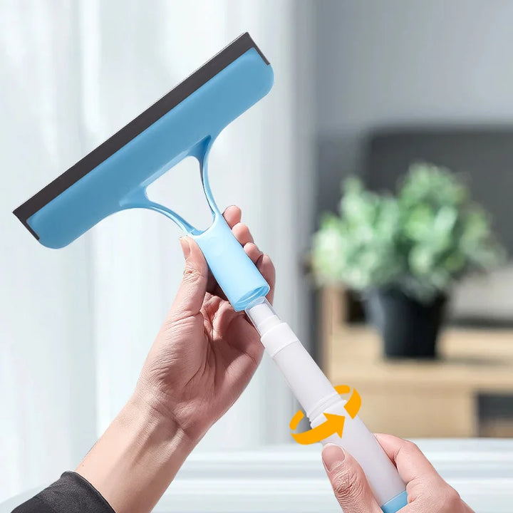 Household Multifunctional Glass Wiper With Watering Can Glass