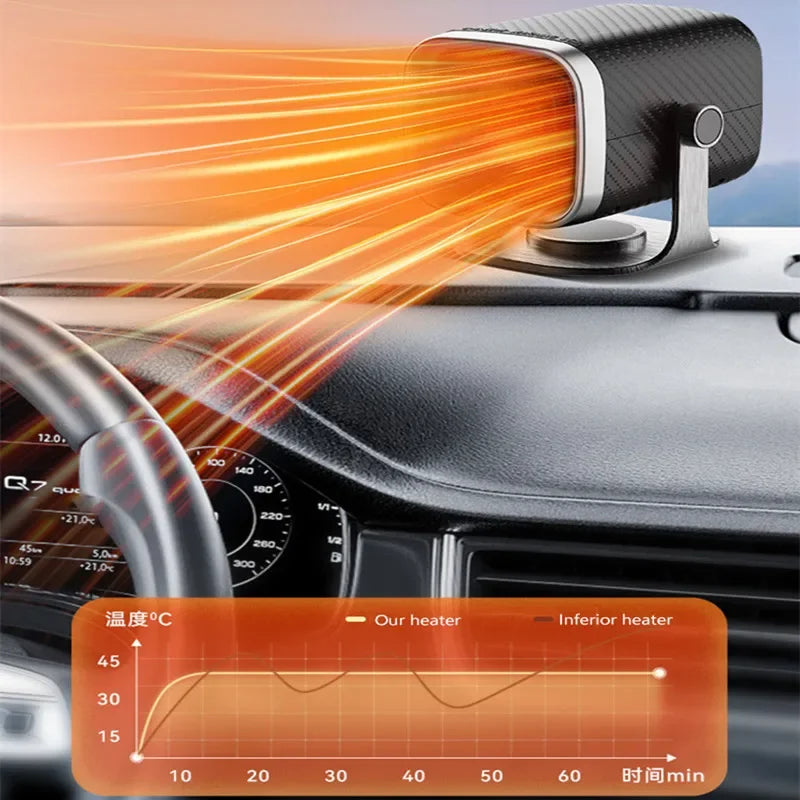 12V portable car heater and windscreen demister - view 5