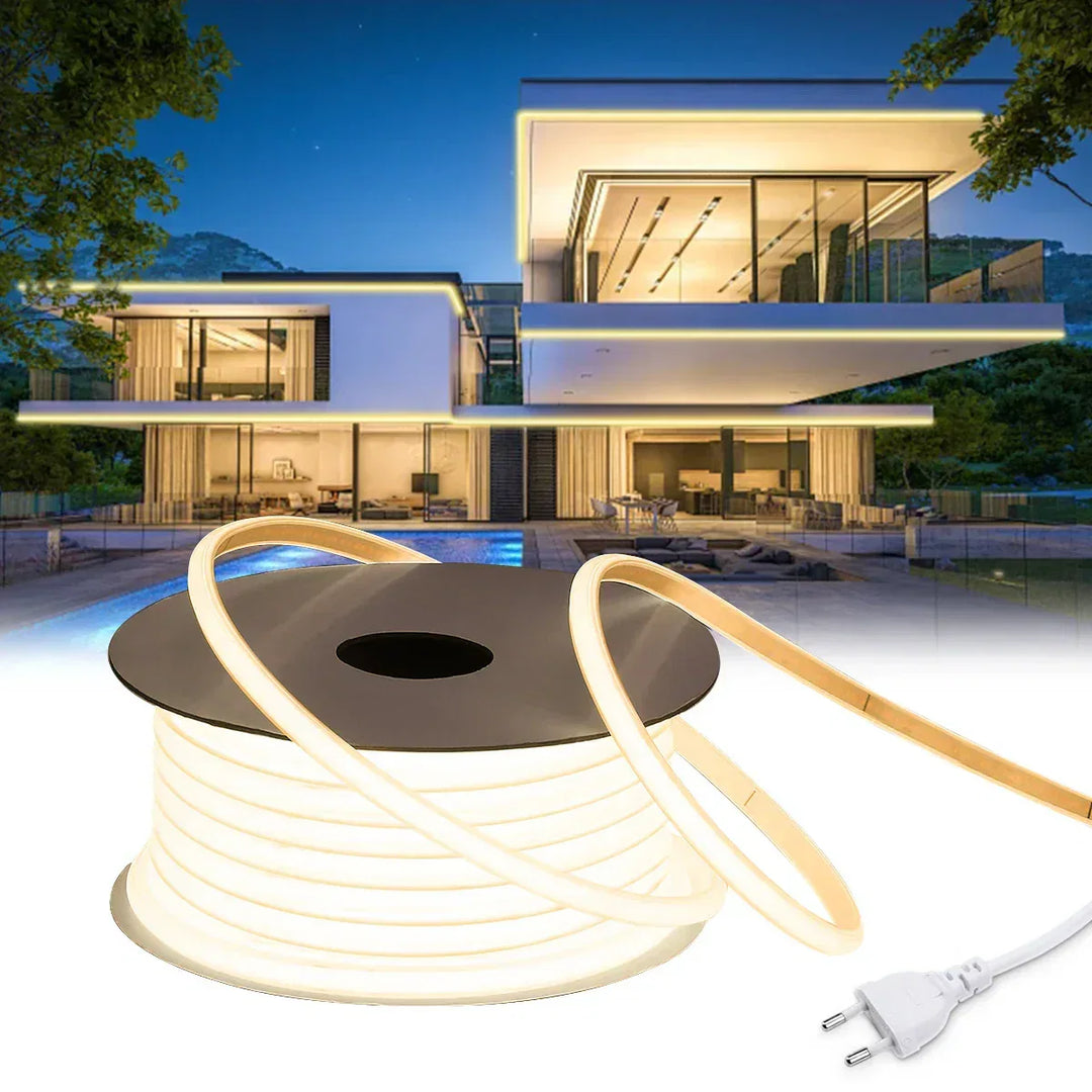 NeoGlow COB LED Neon Light Strip – Waterproof Flexible Lighting for