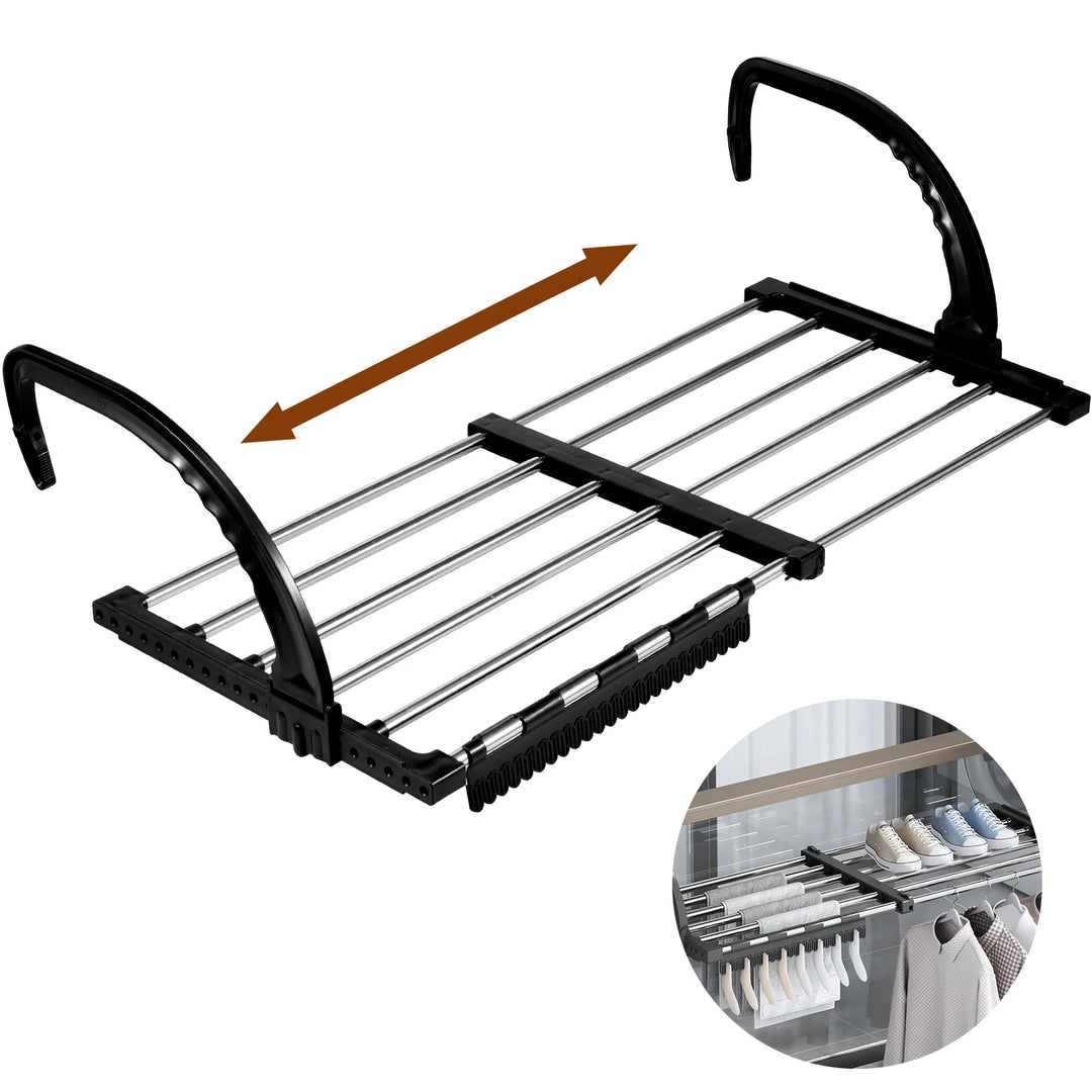 Extendable Radiator Airer | Over-Radiator Clothes Drying Rack, Stainless Steel