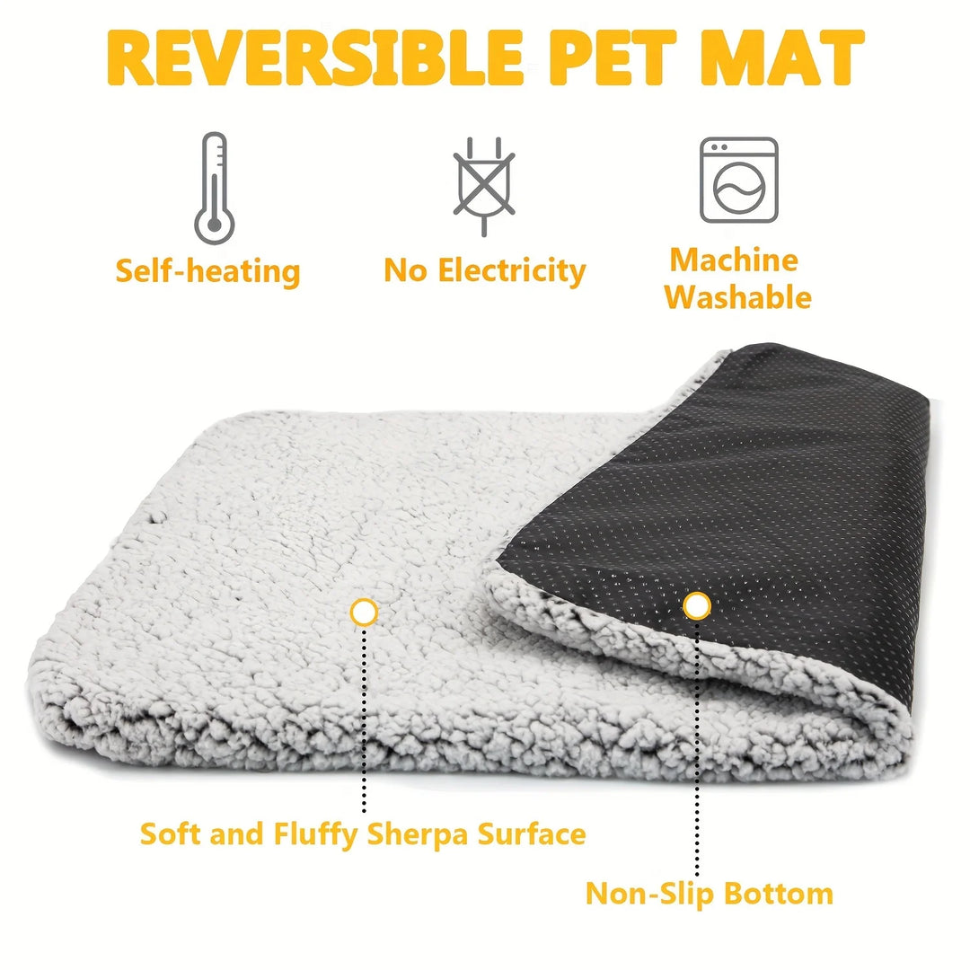 Self-heating thermal pet mat for cats and dogs - view 6