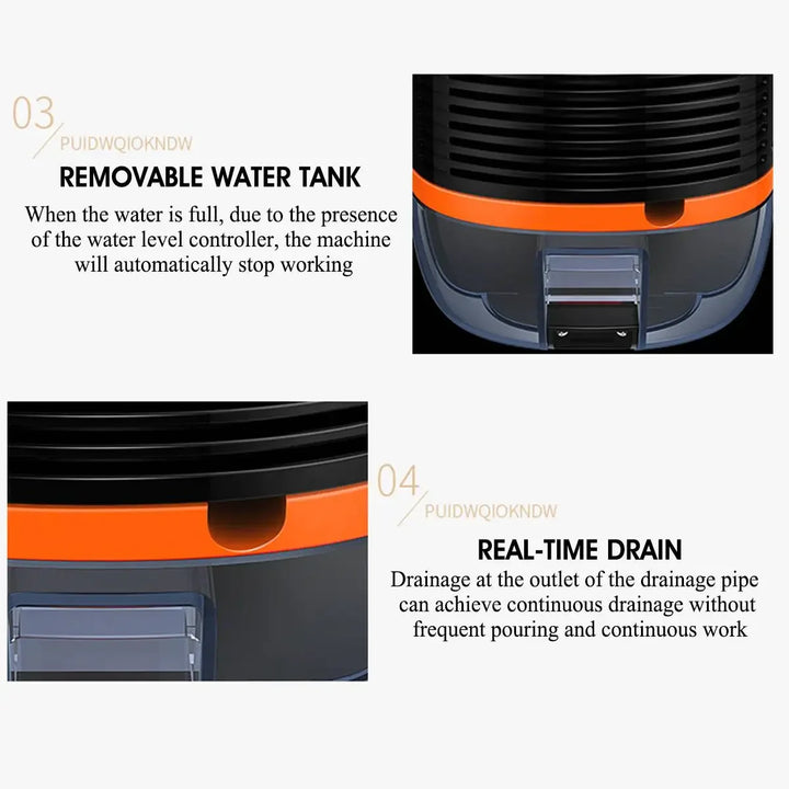 Compact Dehumidifier | 800ml for Wardrobes, Bathrooms and Caravans