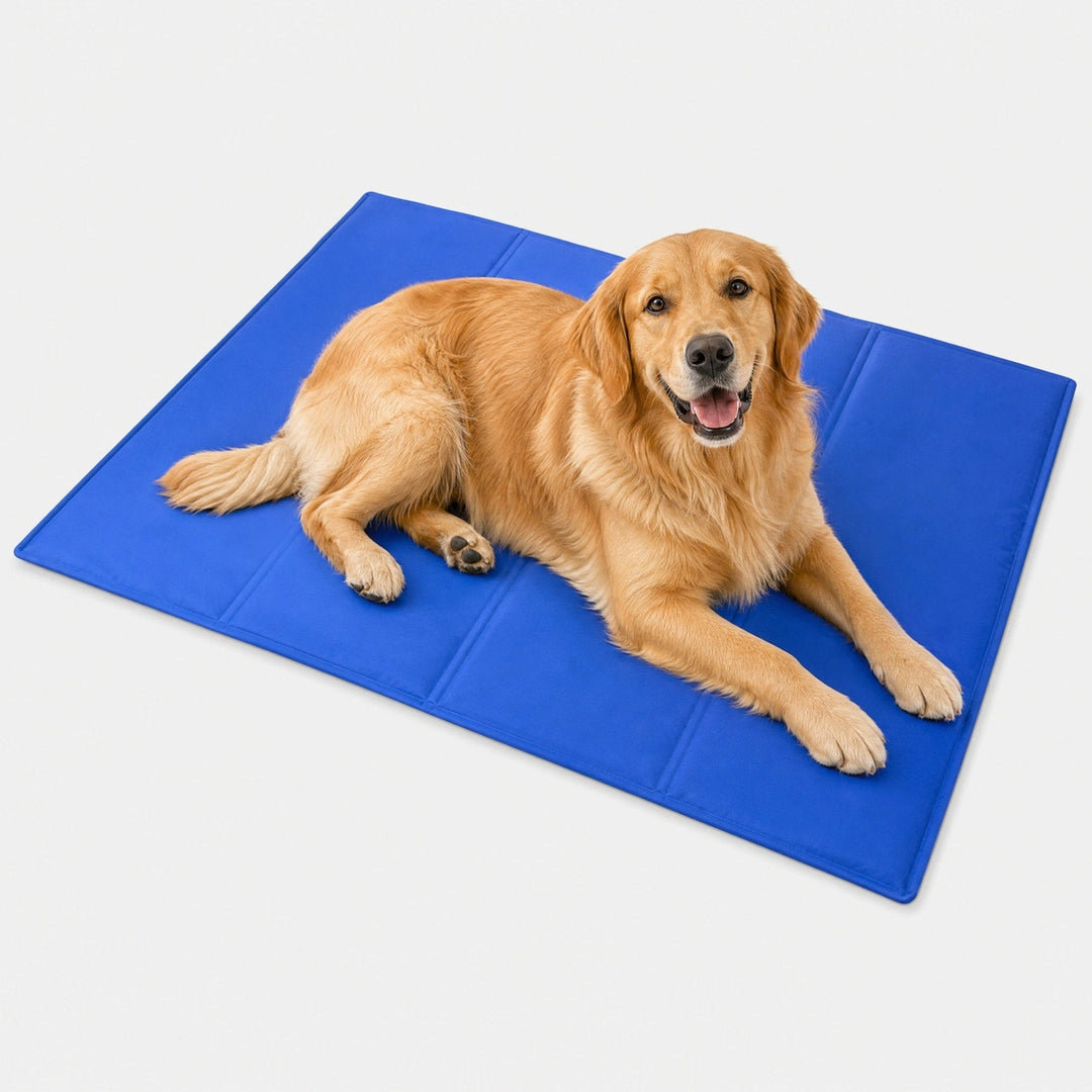 Self Cooling Pet Mat - Foldable Cooling Gel Pad for Dogs & Cats 60 x 44cm 0