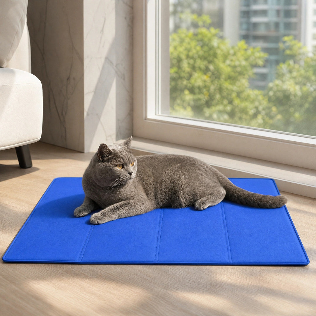 Self Cooling Pet Mat - Foldable Cooling Gel Pad for Dogs & Cats 60 x 44cm 2