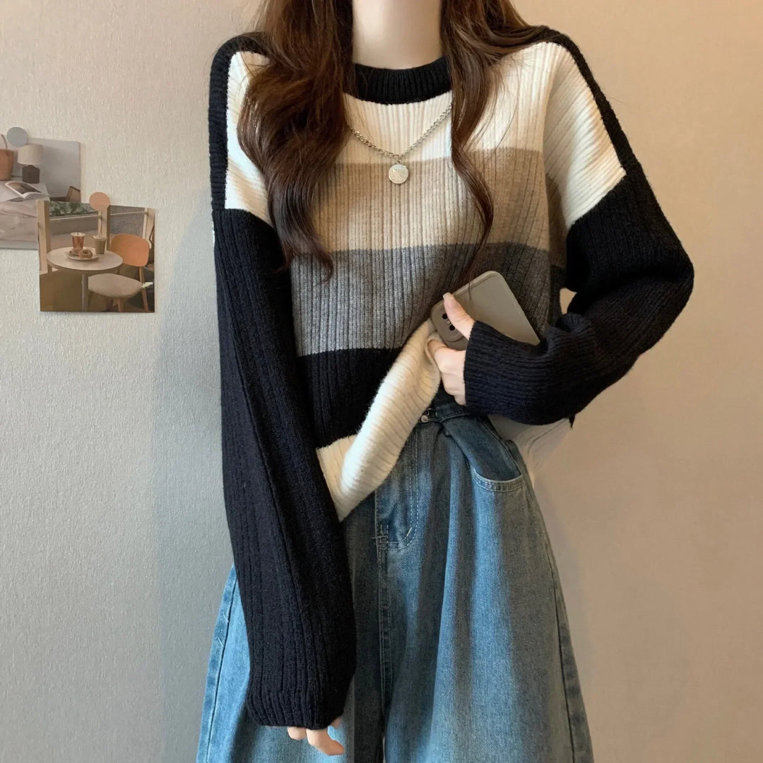 Women's Cashmere-Blend Winter Roll-Neck