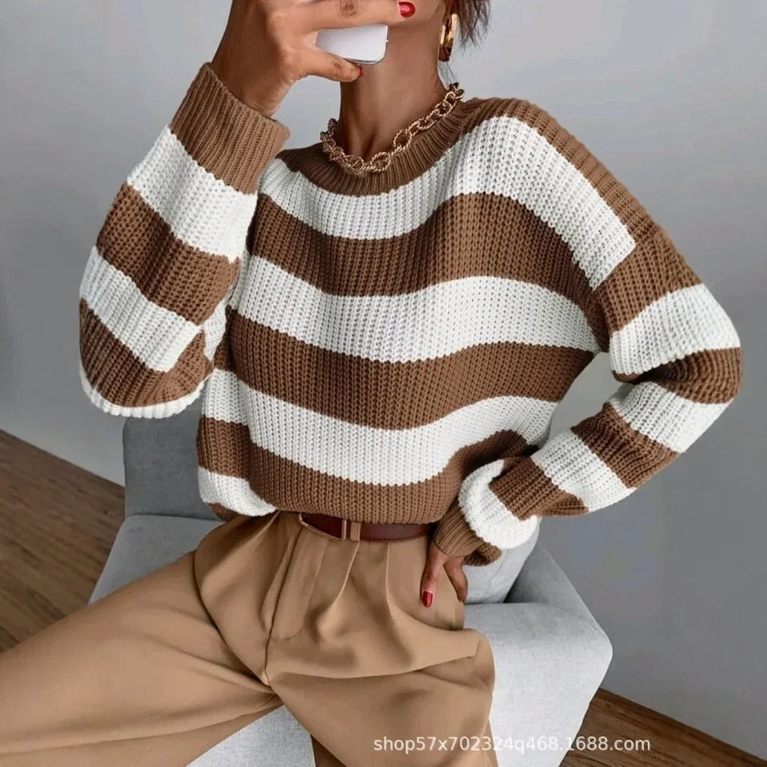 Women's Cashmere-Blend Knitted Roll-Neck