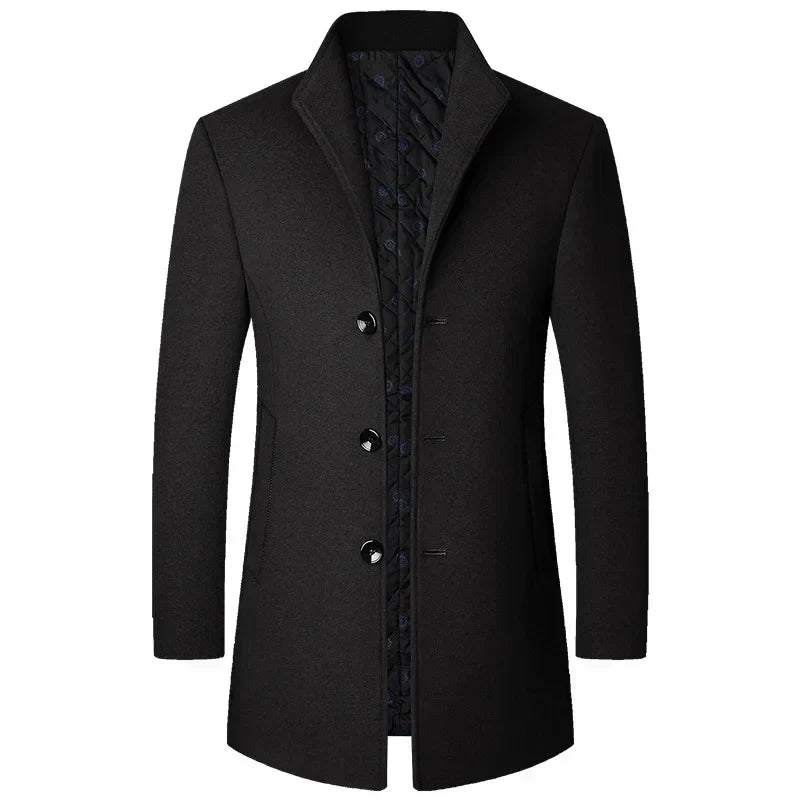 Men's Elegant Relaxed Fit Coat