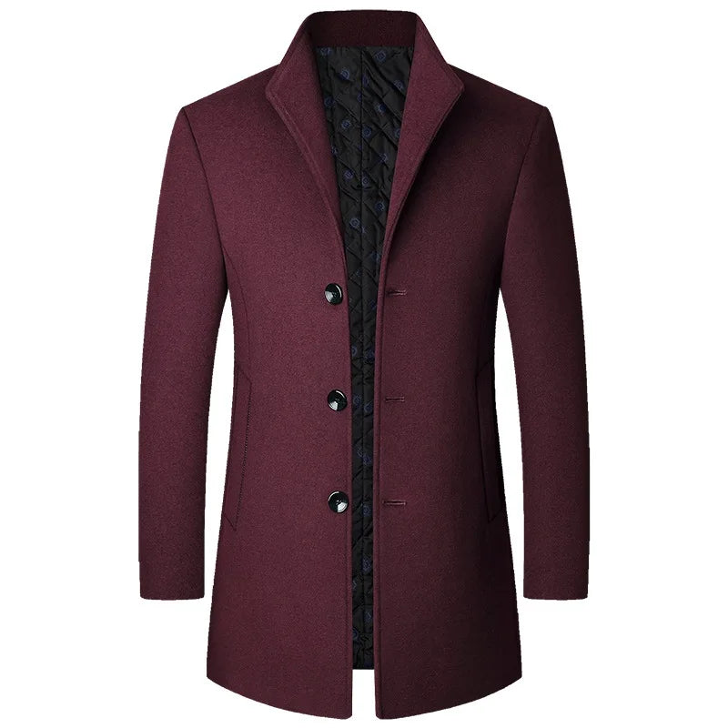 Men's Elegant Relaxed Fit Coat