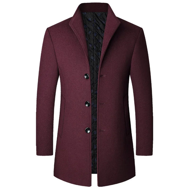 Men's Elegant Relaxed Fit Coat