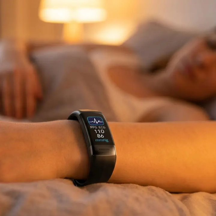 Smart Bracelet Blood Pressure Monitor EKG, Heart Rate, Oxygen Saturation & Sleep Tracker FDA Approved 6