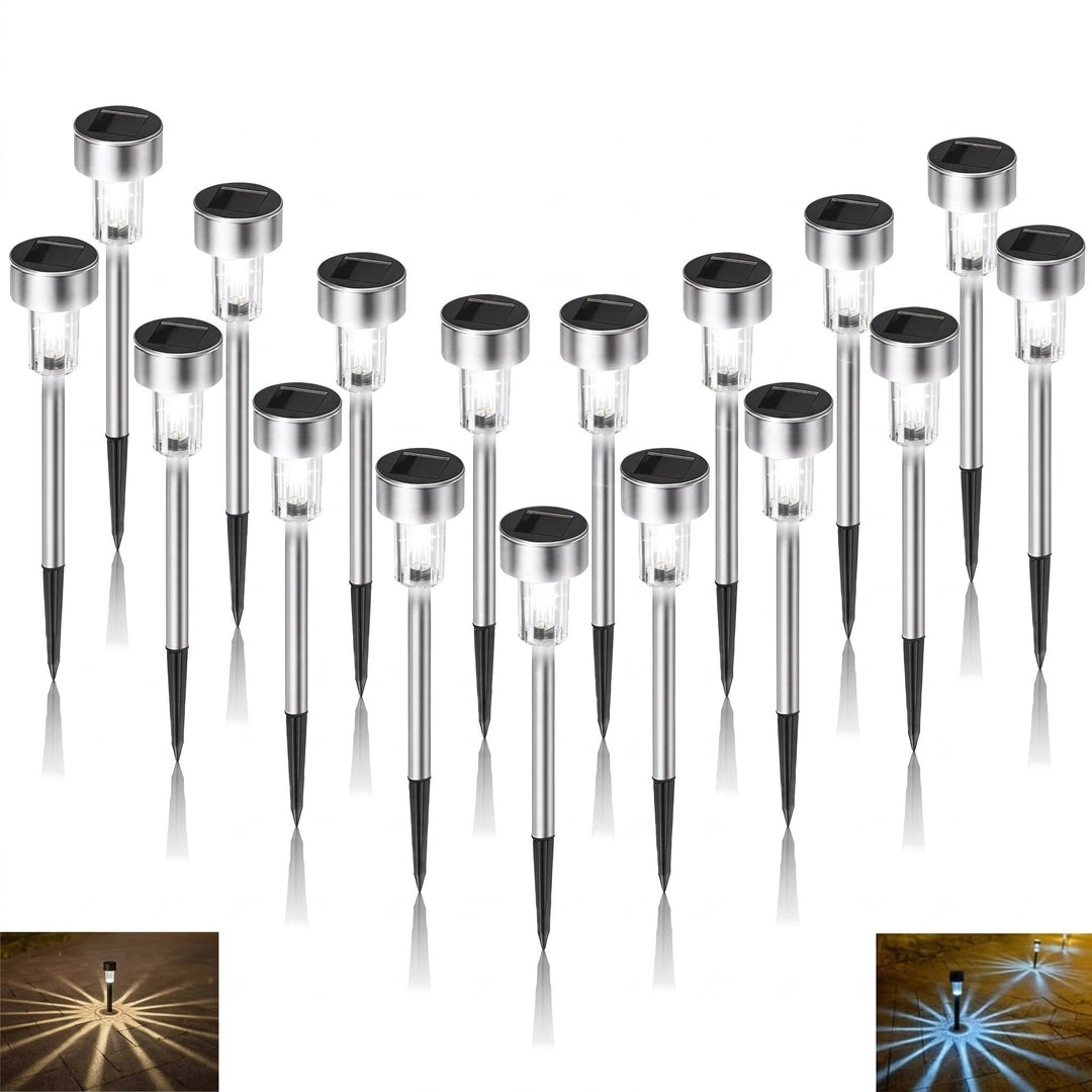 Solar Garden Stake Lights | Waterproof LED Pathway Landscape Lights 1