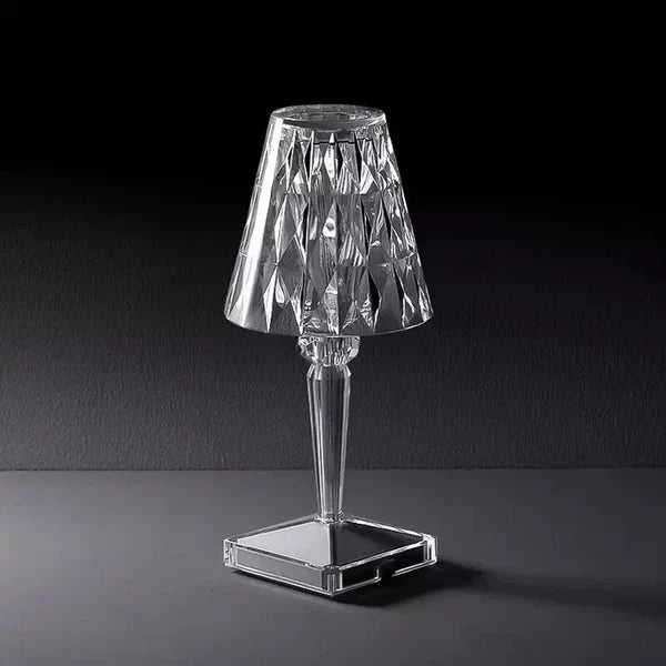 Sparkling Crystal Lamp | Touch-Sensitive Control, Rechargeable