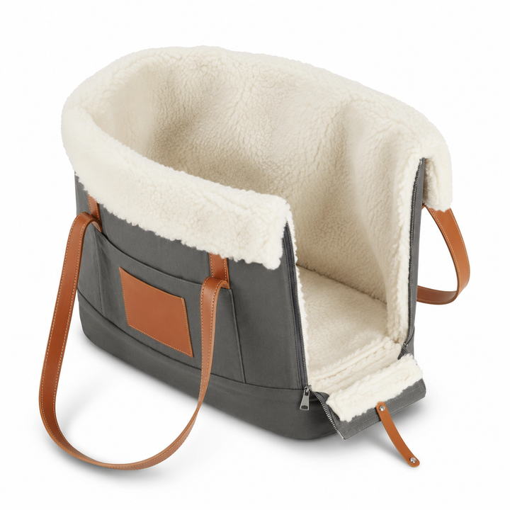 Stylish Dog & Cats Carrier Bag with Removable Lining 3
