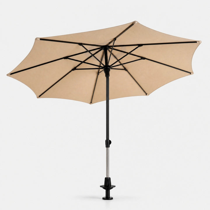 Tilting Garden Parasol with Crank Handle & UV-Resistant Canopy 2